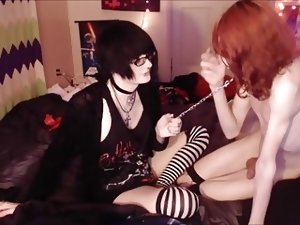 Femboy x Transgirl - Dom and sub